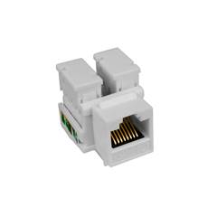 CONECTOR FÊMEA KEYSTONE - CAT5E 90° - EKE-41W