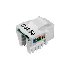 CONECTOR FÊMEA KEYSTONE - CAT5E 90° - EKE-41W