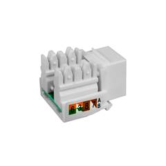 CONECTOR FÊMEA KEYSTONE - CAT5E 90° - EKE-41W