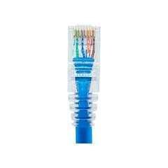 CABO DE REDE 4PX24 AWG CAT5E CONECTORIZADO AZUL 2,50 M