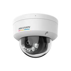 CÂMERA IP DOME HIKVISION DS-2CD1127G2H-LIU 2MP 2,8MM POE 30 METROS (COLORVU)