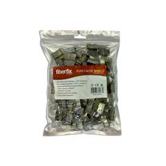 CONECTOR RJ45 BLINDADO FIBERFIX PACOTE COM 100 UNIDADES