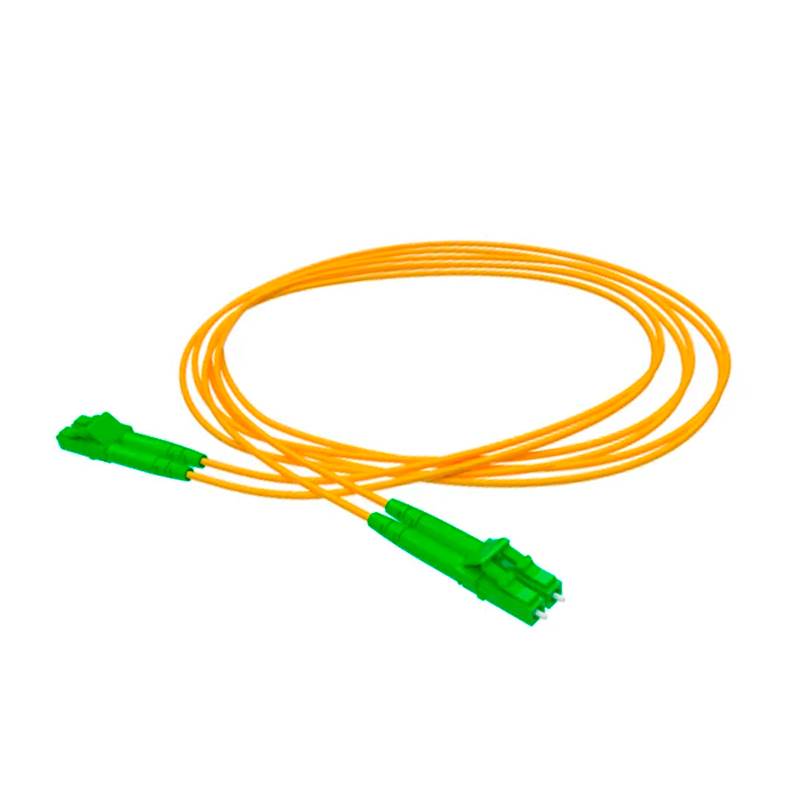 CORDÃO OPTICO LC/APC - LC/APC DUPLEX 5M 2MM | Fiberfix