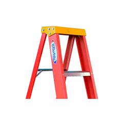 ESCADA TESOURA EM FIBRA 5 DEGRAUS 1,80M