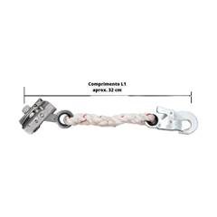 TRAVAQUEDA INOX CORDA 12MM EXTENSOR 1886B