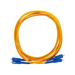 CORDÃO OPTICO SC/UPC - SC/UPC SM DUPLEX 2,5M 3MM