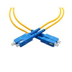 CORDÃO OPTICO SC/UPC - SC/UPC SM DUPLEX 2,5M 3MM