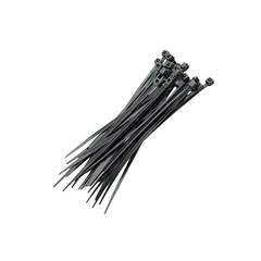 ABRAÇADEIRA NYLON 200X3,6 PRETO PACOTE COM 100 UNIDADES