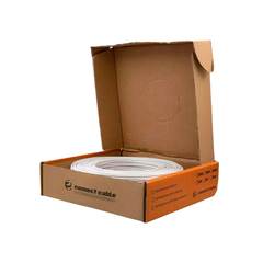 CABO COAXIAL 4MM 2X26 80% 100MT CFTV
