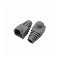 CAPA PARA MODULAR PLUG RJ45 CINZA